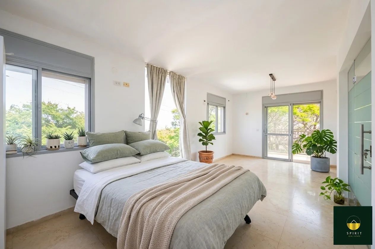 Detached Corner Home with Open Views & Partial Sea View | 8 Rooms, Zichron Yaakov – photo 8